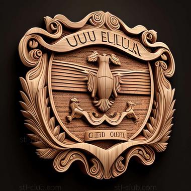 3D модель Экваториальная Гвинея Республика Экваториальная Гвинея (STL)